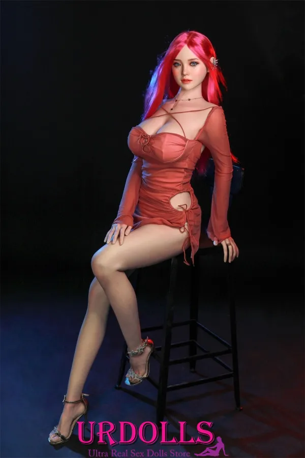 Shemale Sex Doll Outfit - Persistent Shapely Chest Manya Red Hair COS Real Sex Dolls